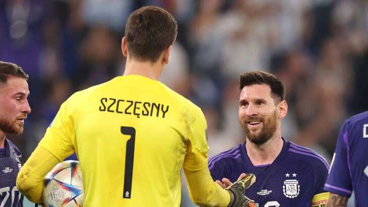 Войцех Щенсный и Лионель Месси