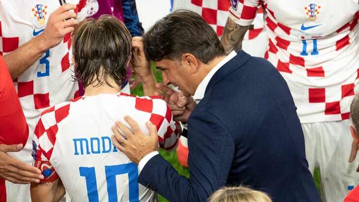 Златко Далич и Лука Модрич