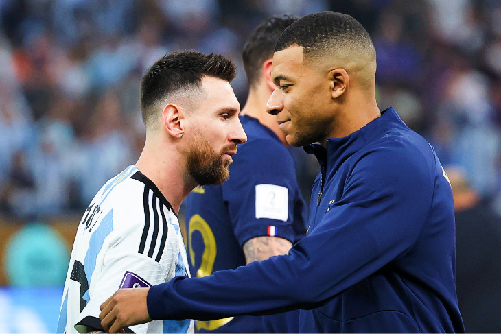 Килиан Мбаппе и Лионель Месси