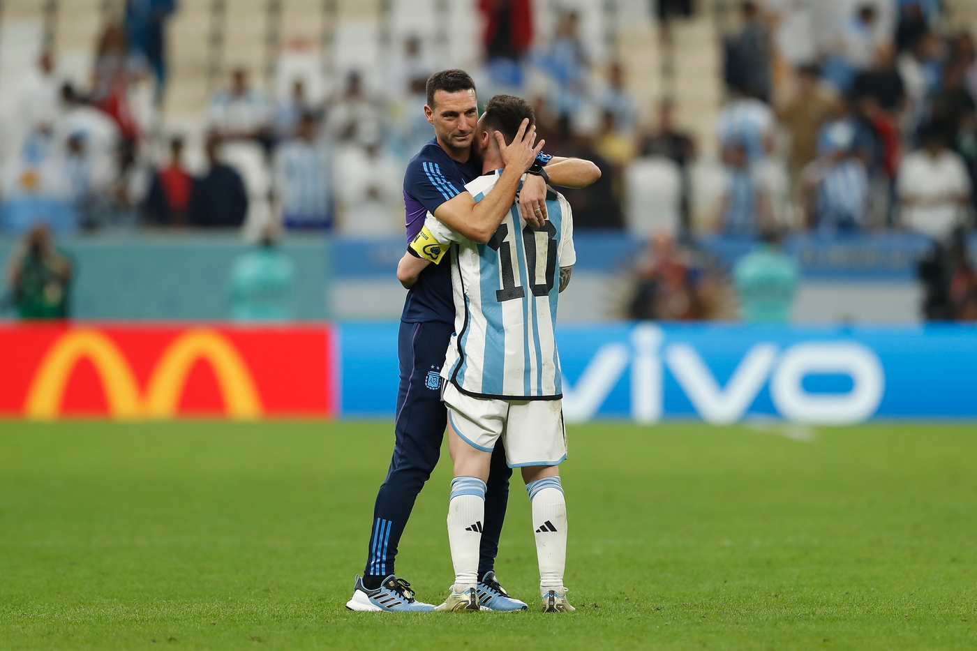 С Лионелем Месси