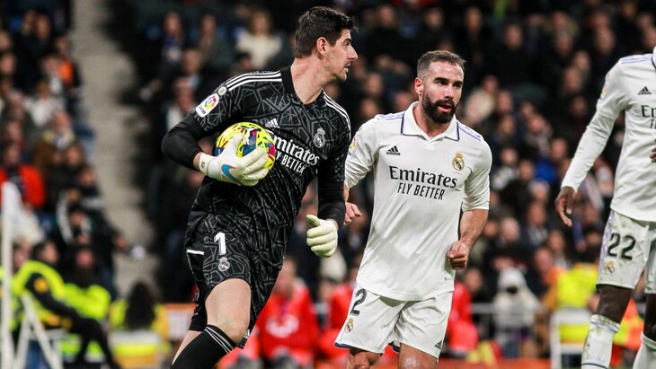 Тибо Тибо Куртуа и Дани Карвахаль