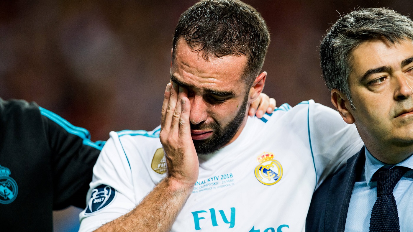 Карвахаль получил травму в двух финалах Лиги чемпионов