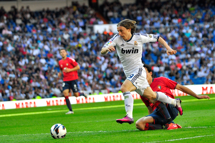 Лука Модрич в 2013 году