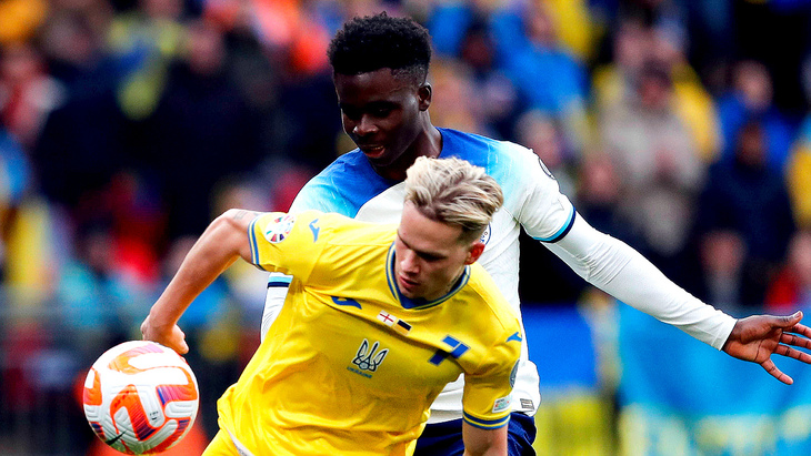 Англия — Украина