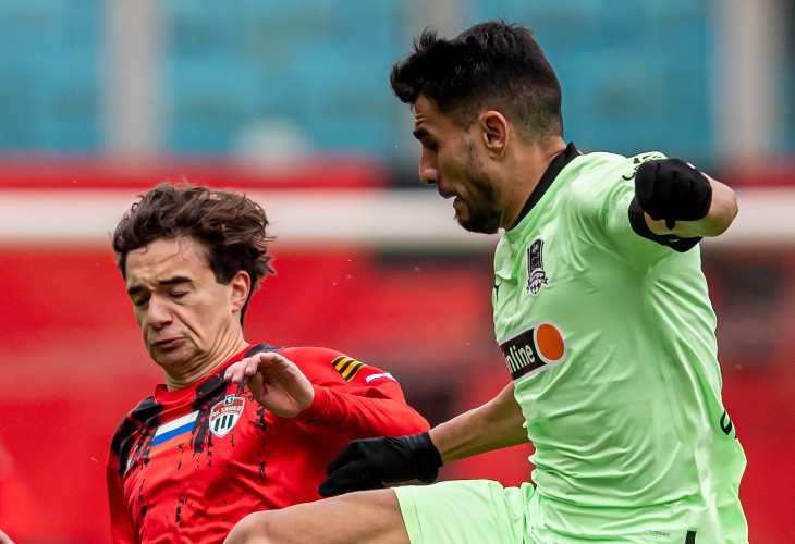 Фрагмент матча «Химки» — «Краснодар»