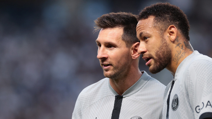 Лионель Месси и Неймар