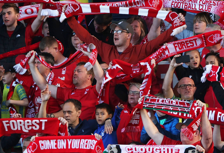 Фанаты «Ноттингем Форест»
