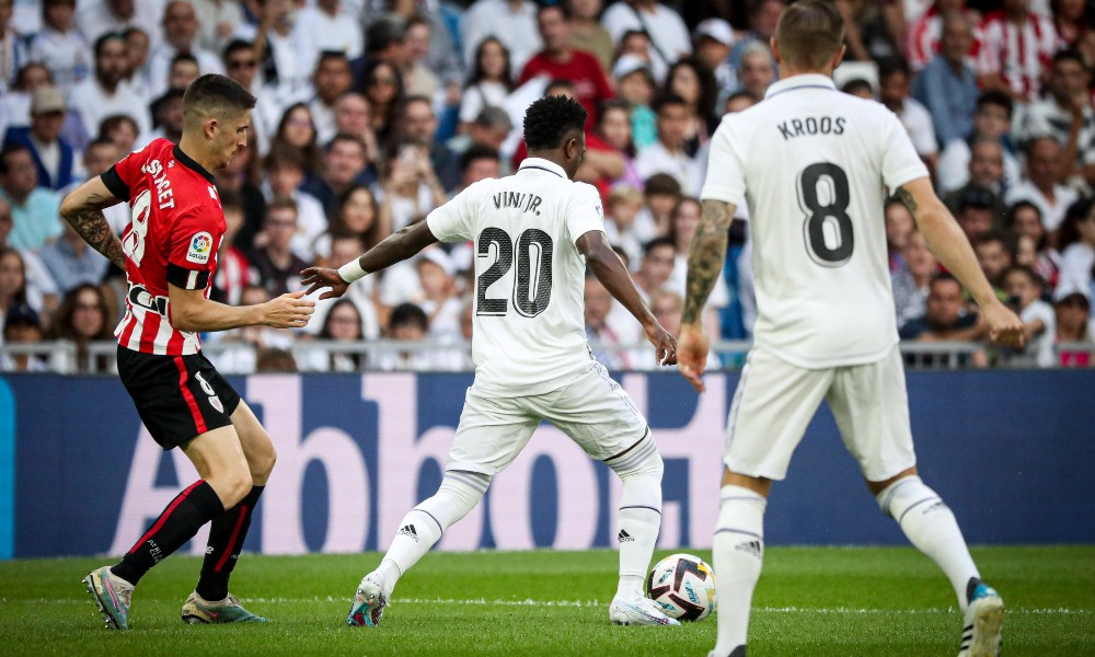 Фрагмент матча Реал — Атлетик