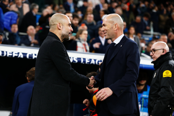 Гвардиола и Зидан