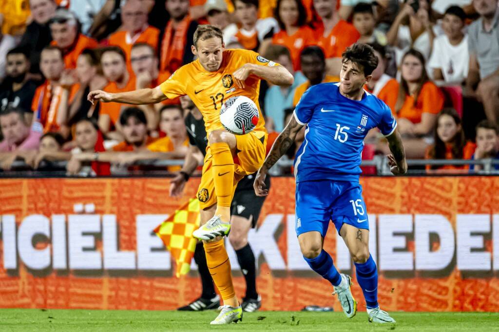 Фрагмент матча Нидерланды — Греция