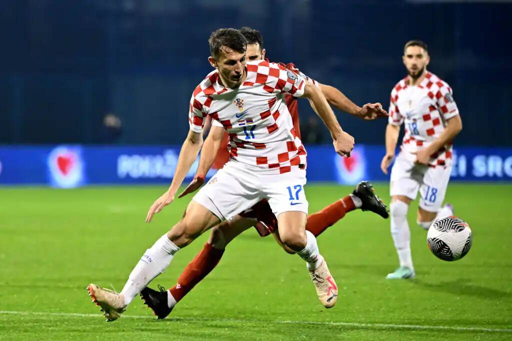 Фрагмент матча Хорватия — Армения