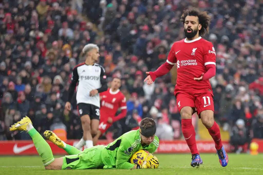 Фрагмент матча Ливерпуль — Фулхэм