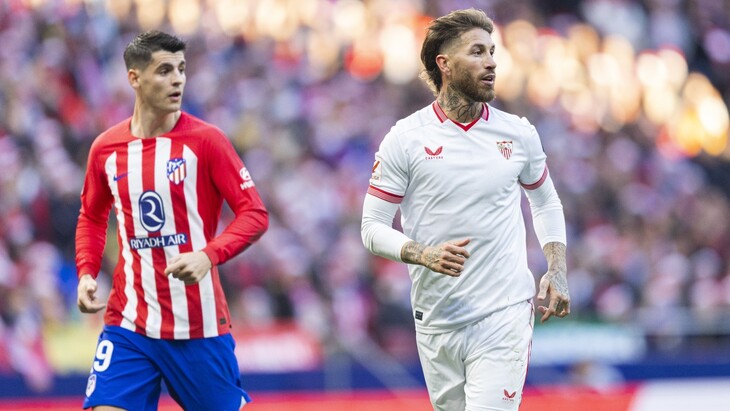 Альваро Мората и Серхио Рамос