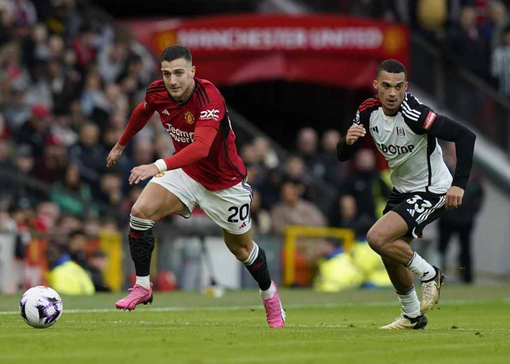 Фрагмент матча Манчестер Юнайтед — Фулхэм