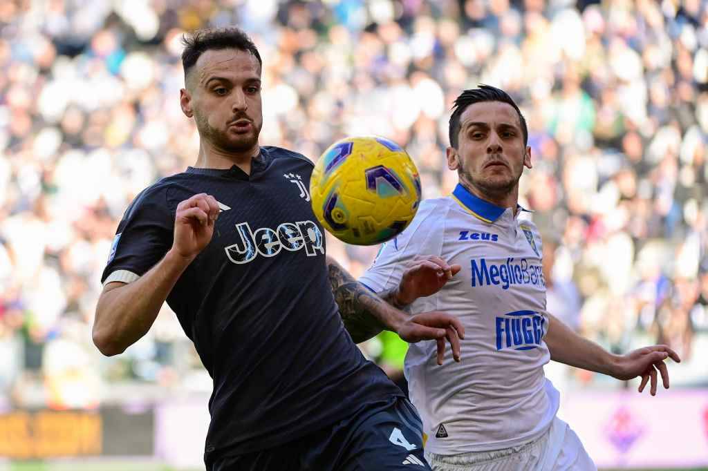 Фрагмент матча Ювентус — Фрозиноне