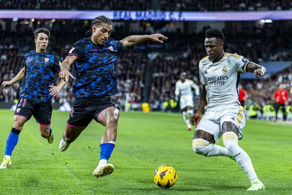 Фрагмент матча Реал — Севилья