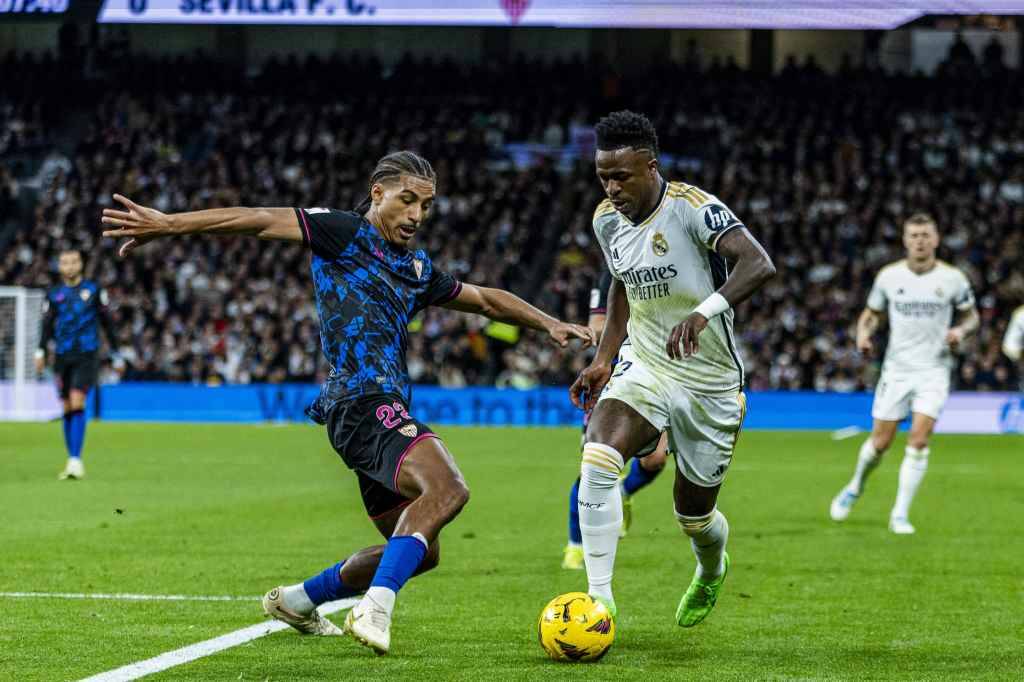 Фрагмент матча Реал — Севилья