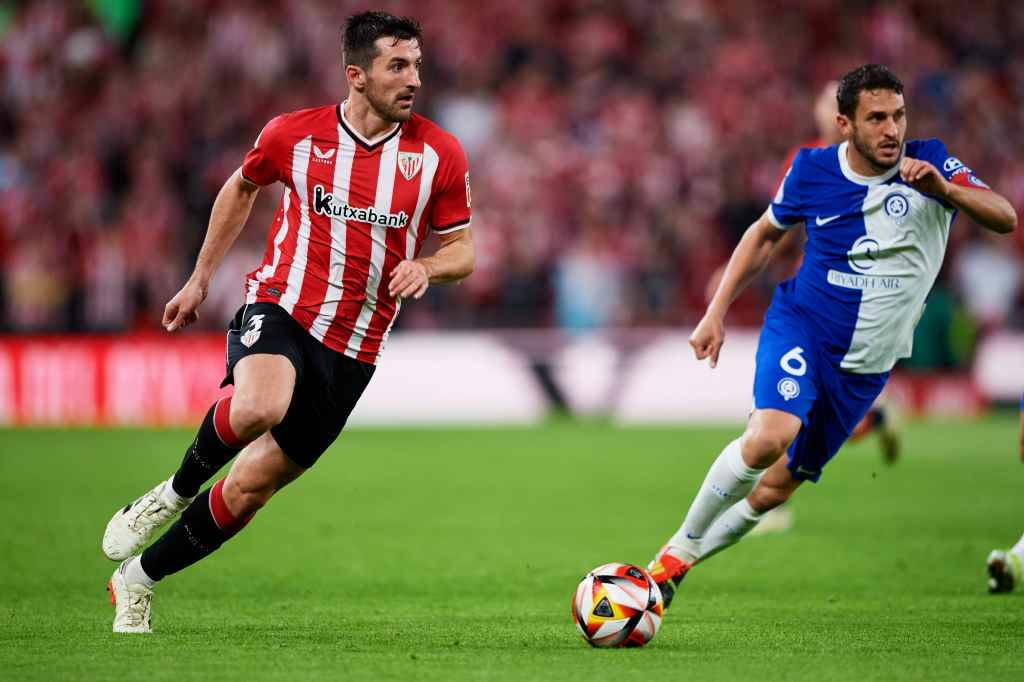 Фрагмент матча Атлетик — Атлетико