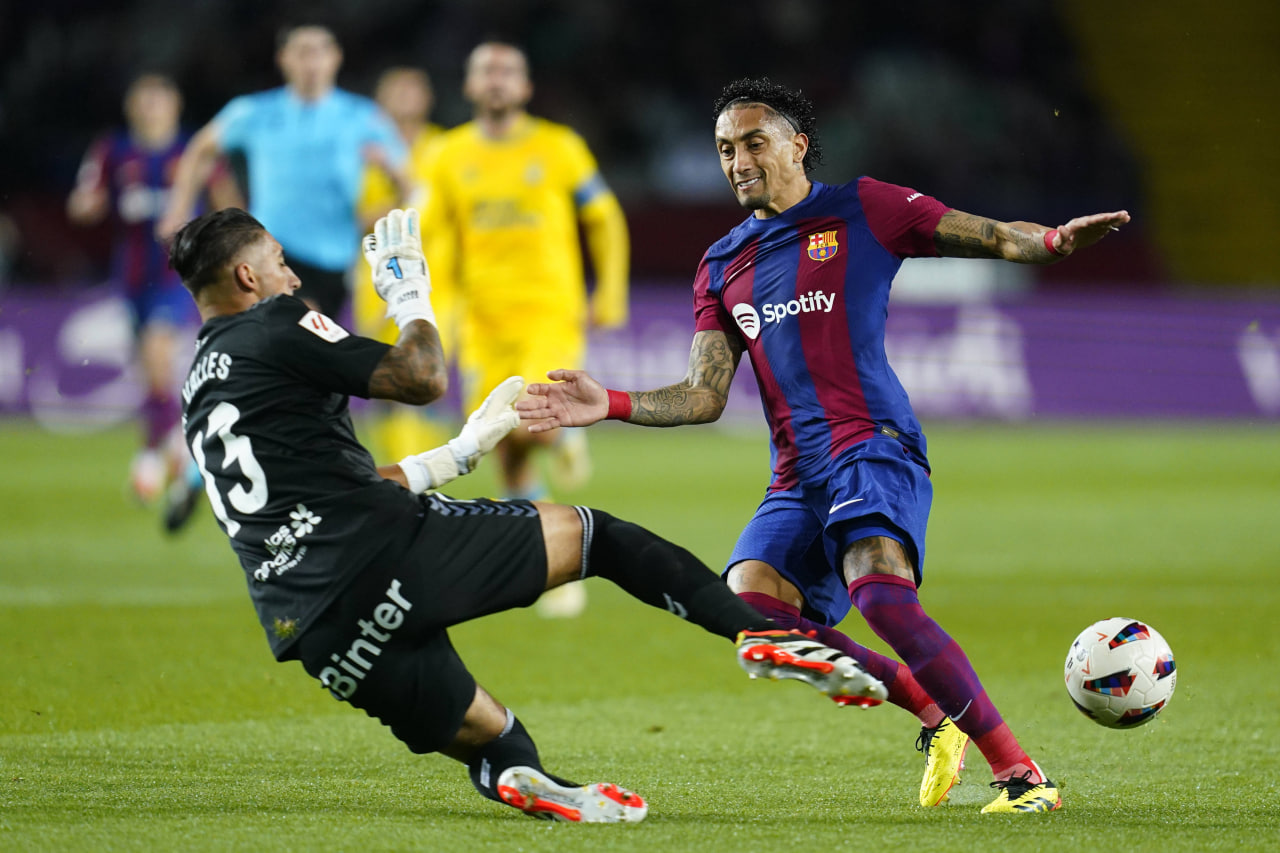 Фрагмент матча Барселона — Лас-Пальмас