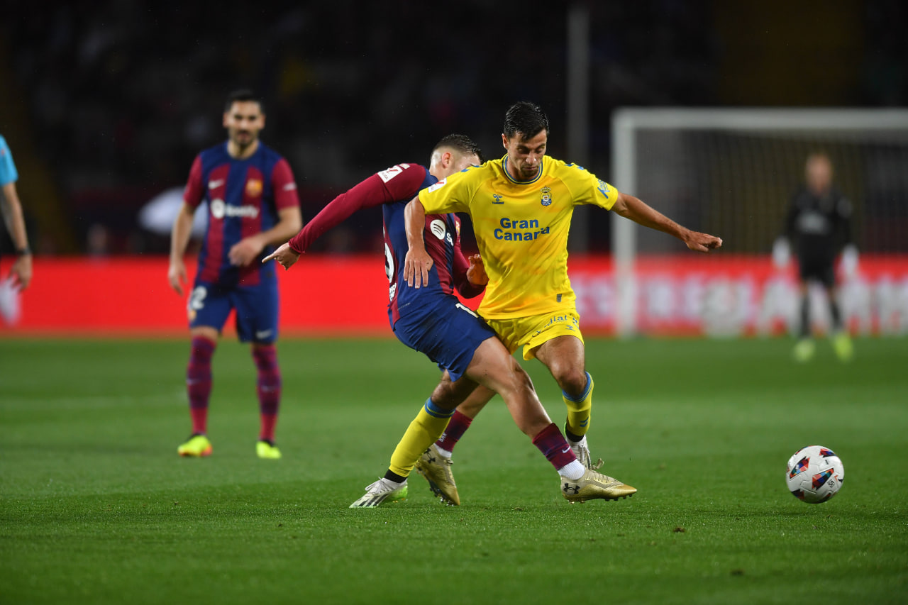 Фрагмент матча Барселона — Лас-Пальмас