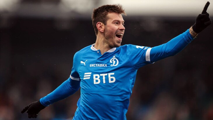 Федор Смолов — нападающий «Динамо»