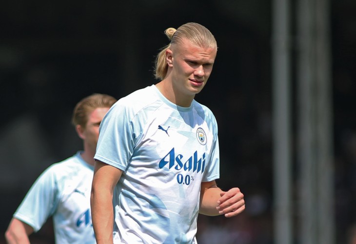 Эрлинг Холанн, нападающий «Манчестер Сити»