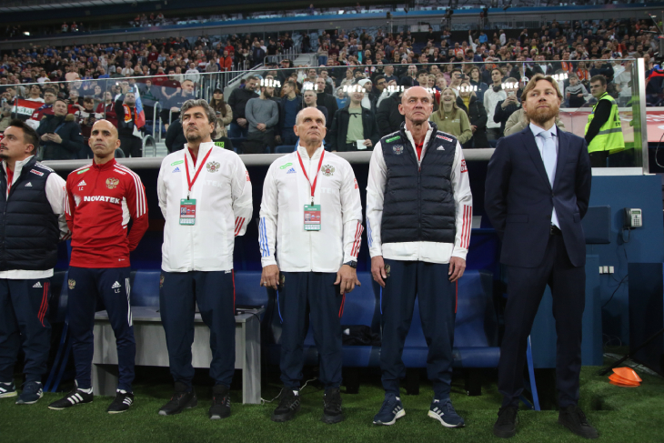 Тренерский штаб сборной России