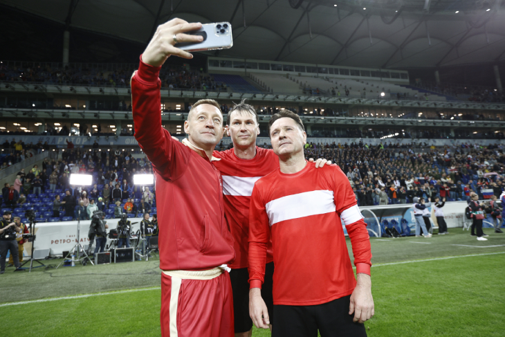 Андрей Тихонов, Егор Титов и Дмитрий Аленичев