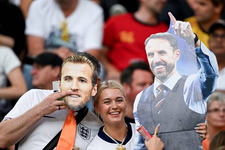 Болельщики сборной Англии