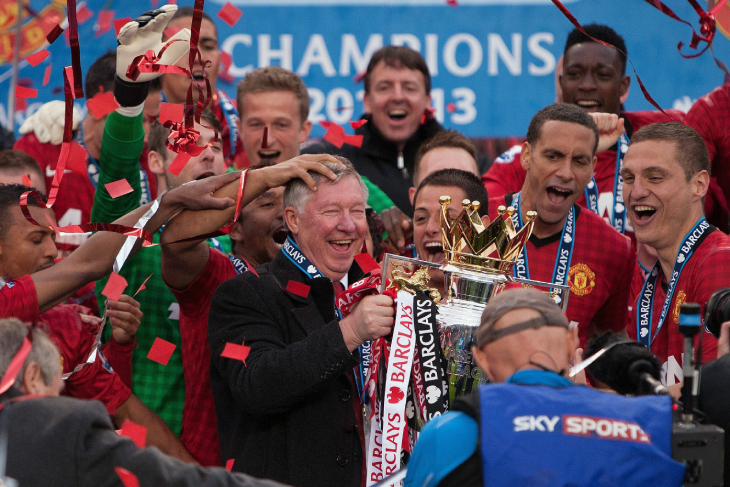 Последний титул АПЛ «МЮ» выиграл при Фергюсоне