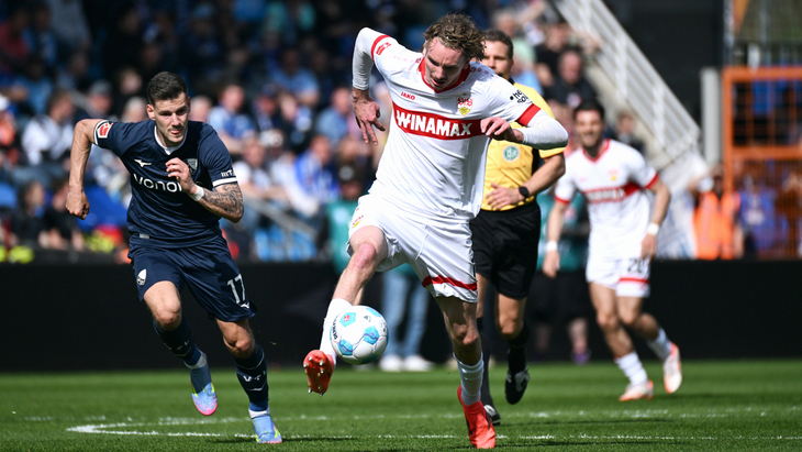 Фрагмент матч «Бохум» — «Штутгарт»