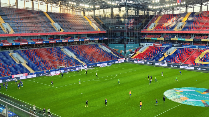 Разминка игроков ЦСКА