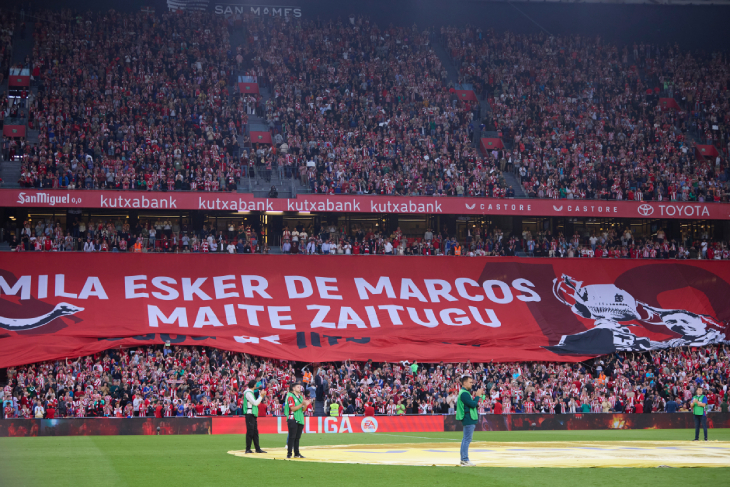 Баннер в честь Оскара де Маркоса