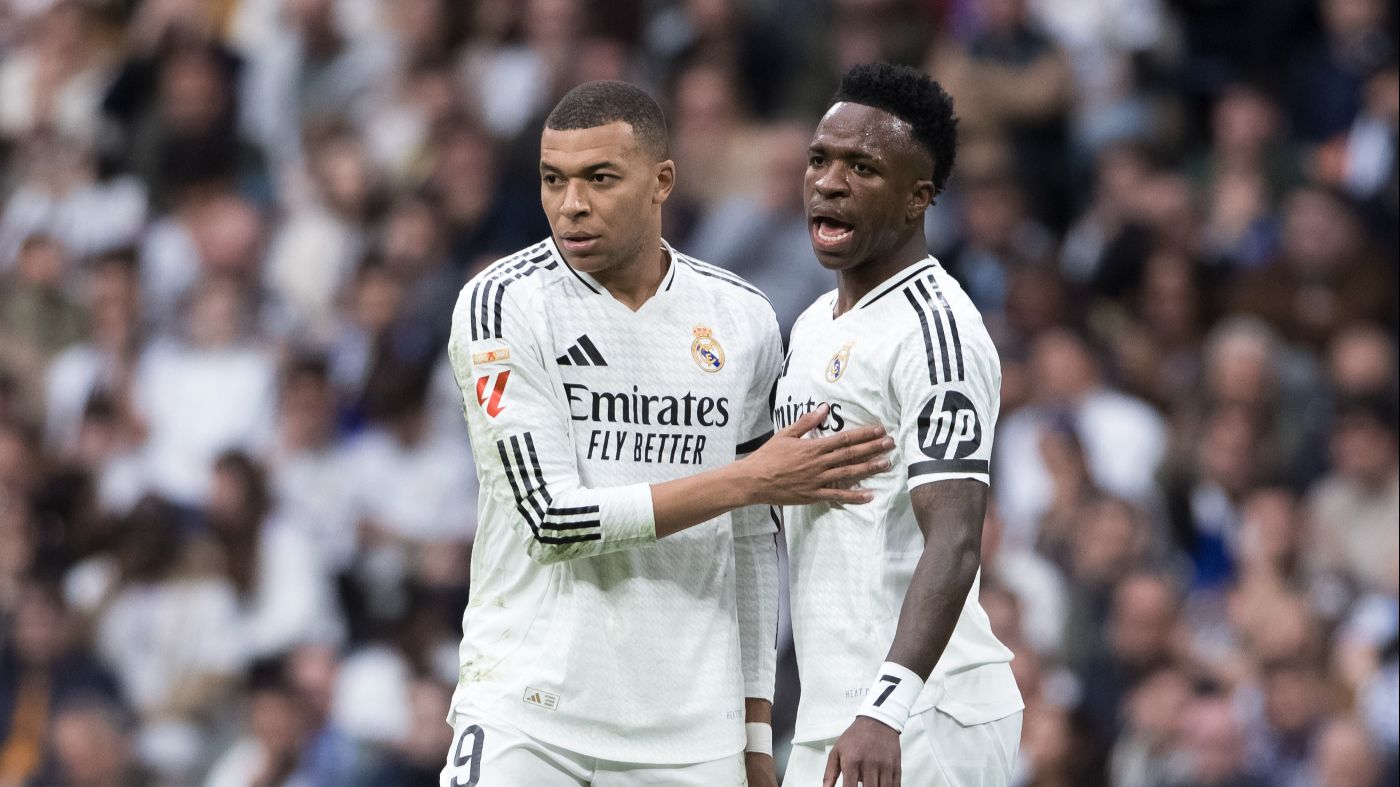 Килиан Мбаппе и Винисиус Жуниор