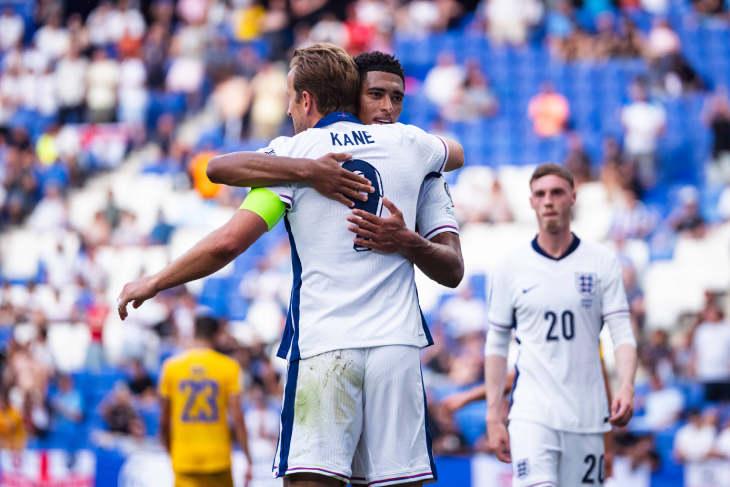 Джуд Беллингем и Гарри Кейн