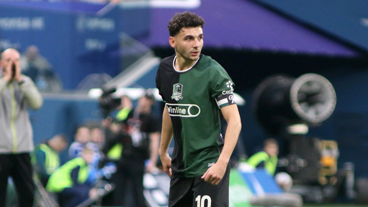 Эдуард Сперцян — полузащитник «Краснодара»