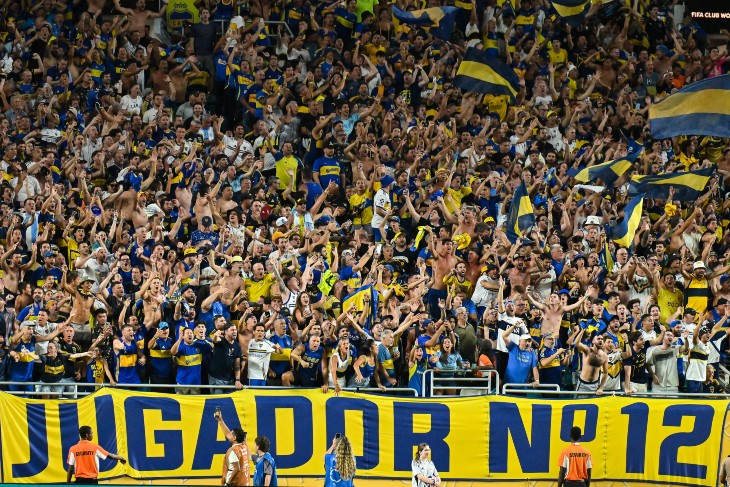 Фанаты «Бока Хуниорс»