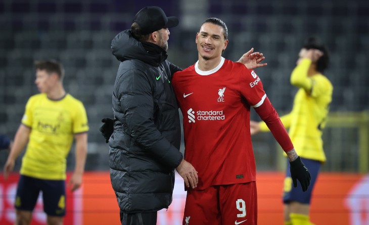 Юрген Клопп и Дарвин Нуньес