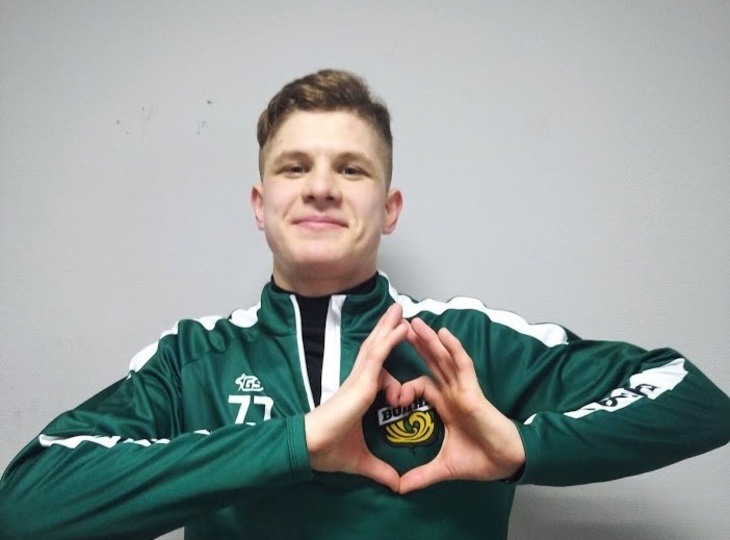 Валентин Пальцев в ФК «Волна» (2021 г.)