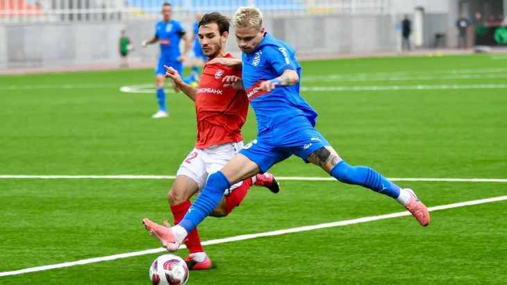 Фрагмент матча «Спартак» Кострома — «Челябинск»