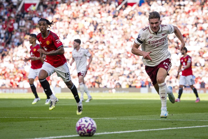 Фрагмент матча «Манчестер Юнайтед» — «Арсенал»