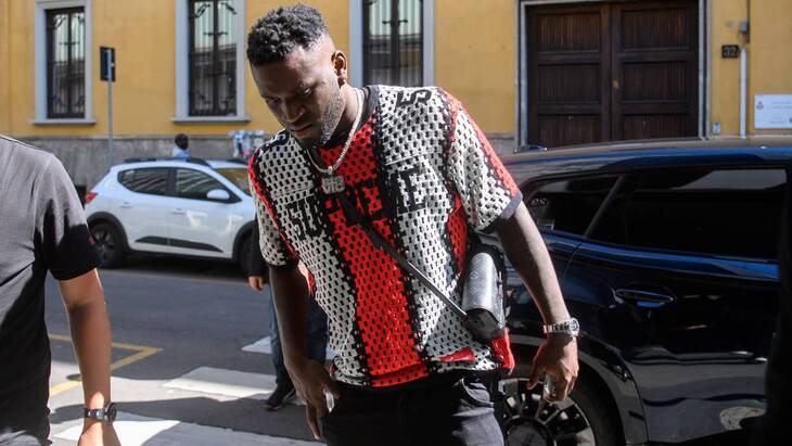 Виктор Бонифейс в Милане