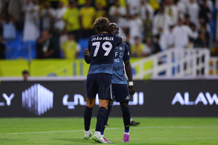 Празднование гола Жоау Феликса