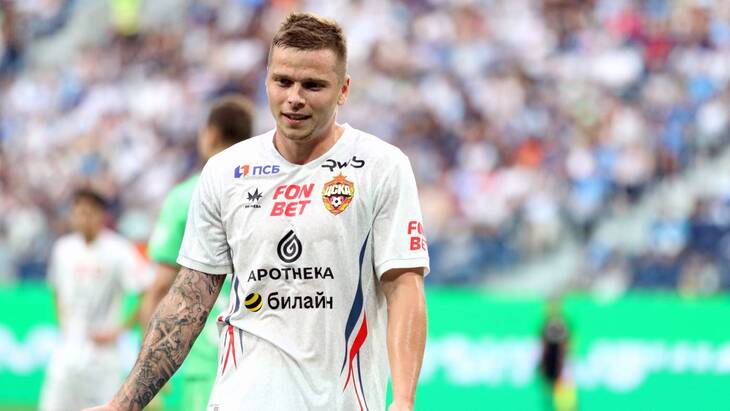 Данил Круговой в составе ЦСКА