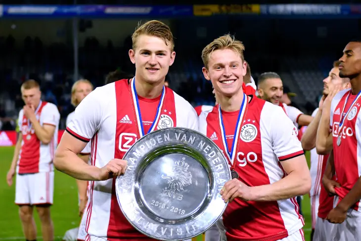 Френки де Йонг и Маттейс де Лигт