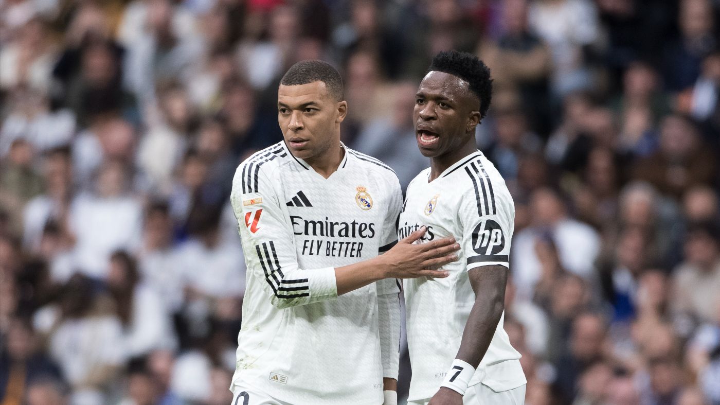 Килиан Мбаппе и Винисиус Жуниор