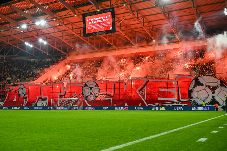 Трибуна фанатов «Фрайбурга»