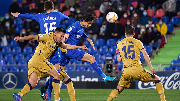 Фрагмент матча «Хетафе» — «Леванте»