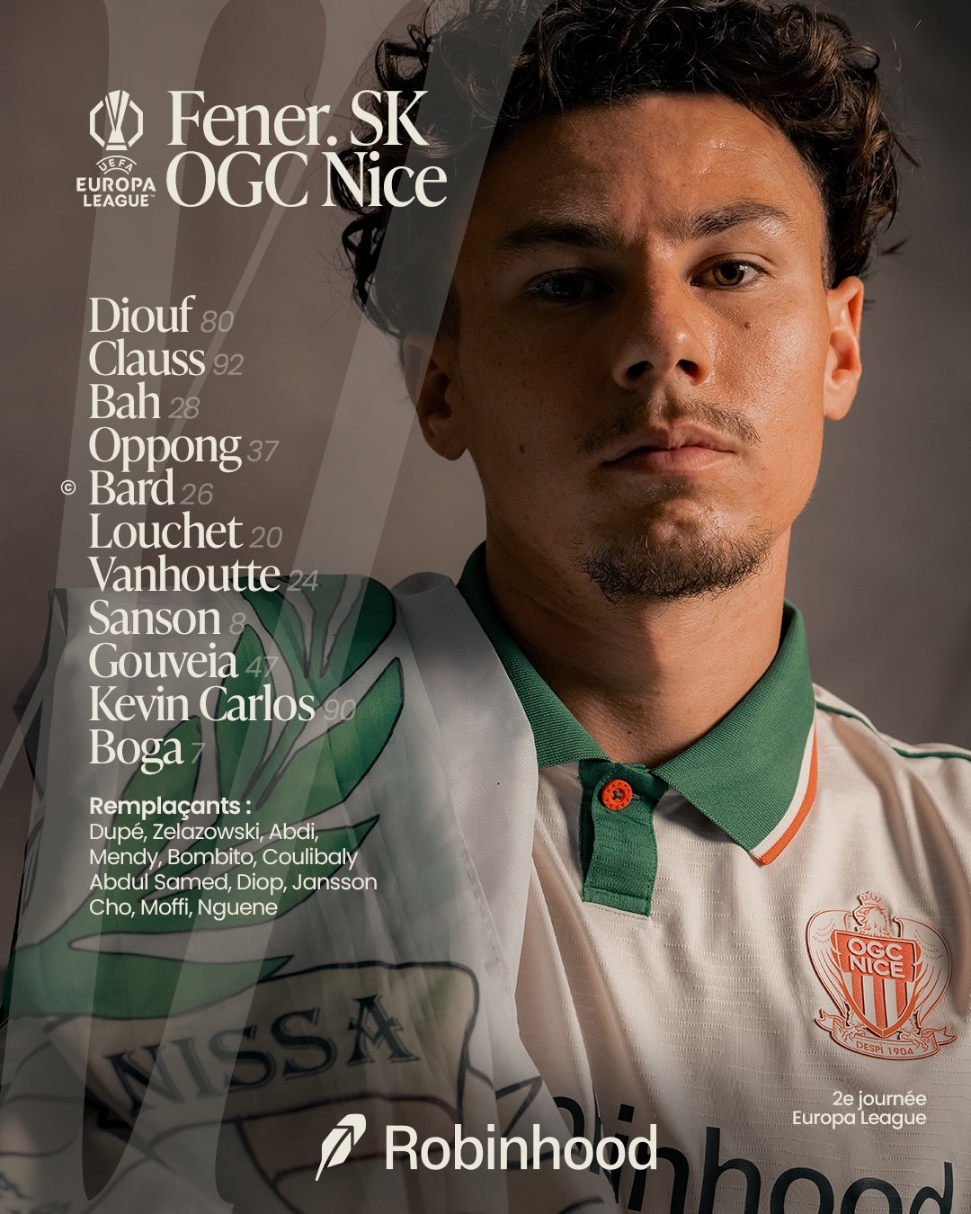 Стартовый состав «Ниццы»
