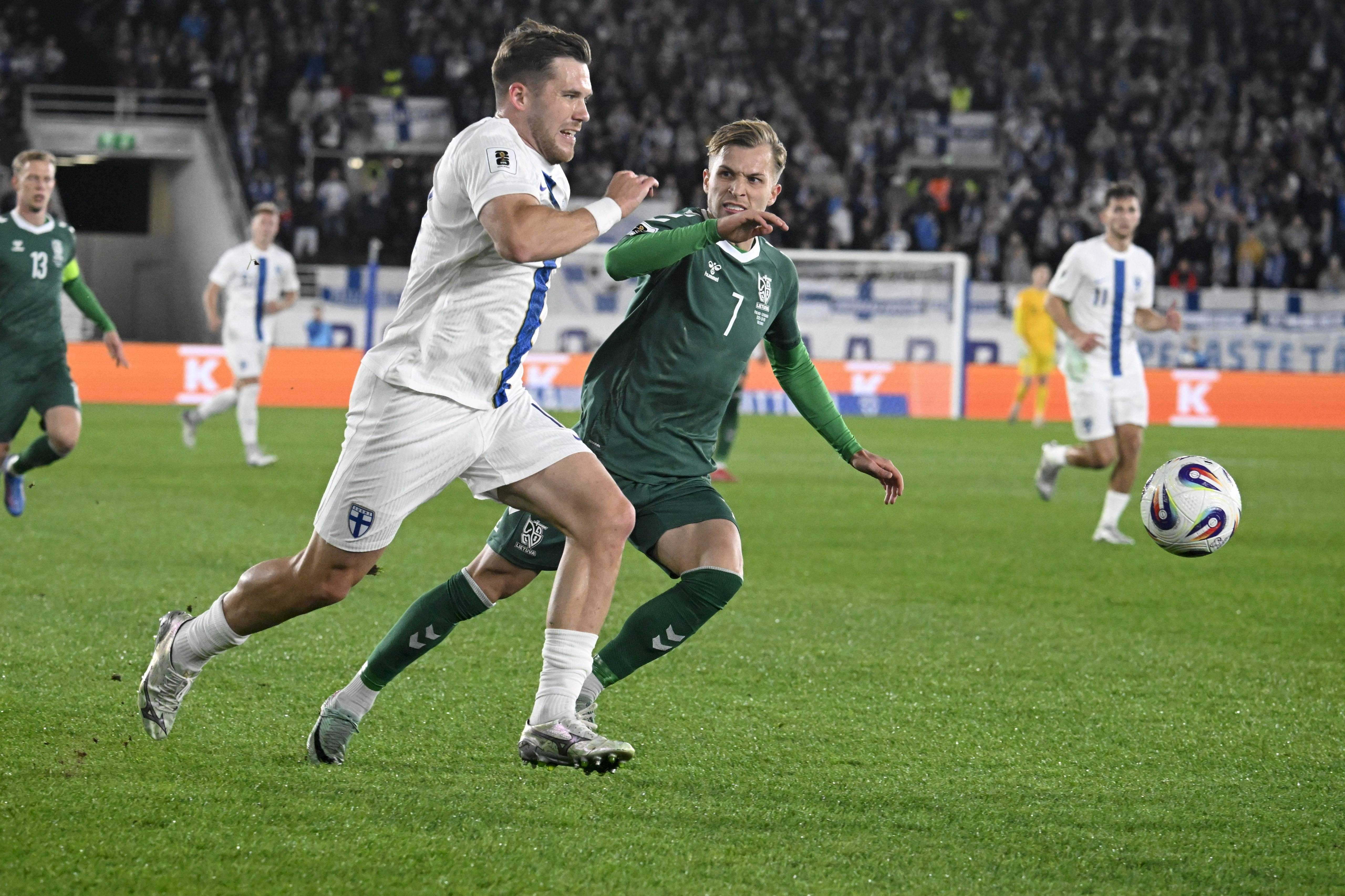 Финляндия — Литва